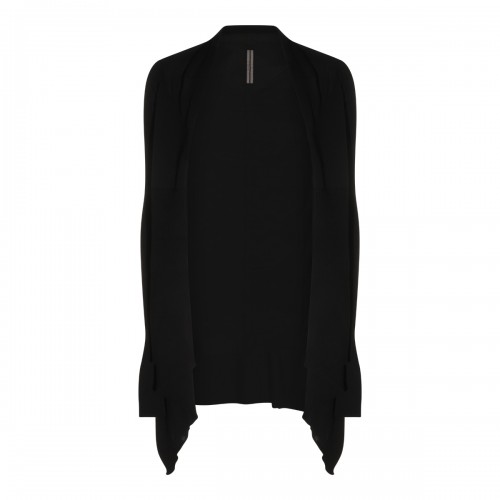 BLACK WOOL KNITWEAR