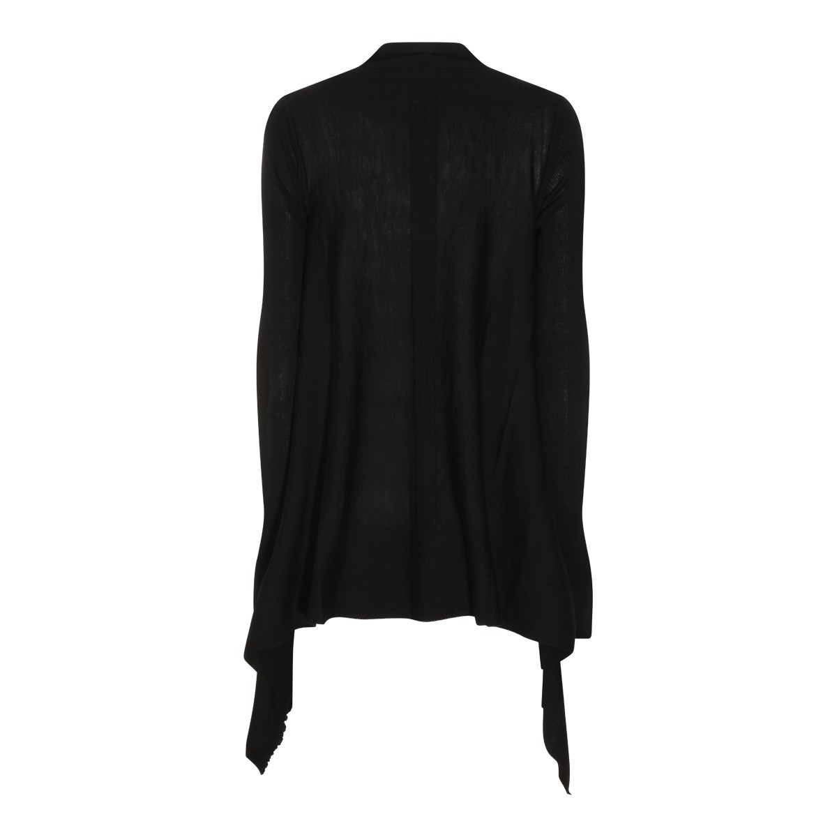BLACK WOOL KNITWEAR