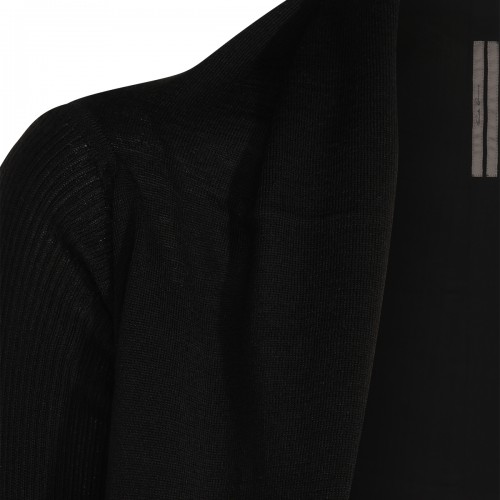 BLACK WOOL KNITWEAR