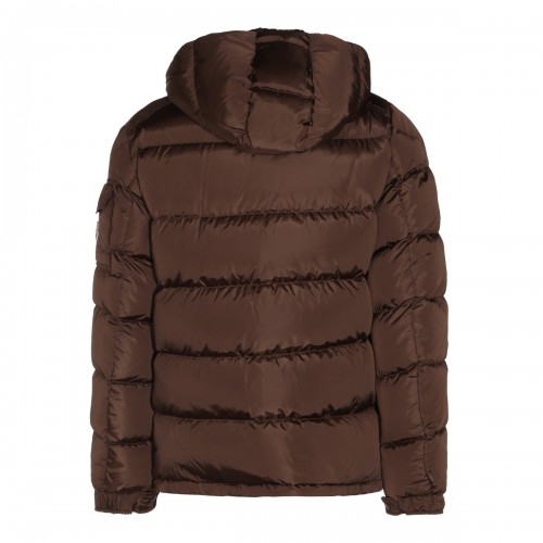 CHOCOLATE PUFFER MAYA DOWN JACKET