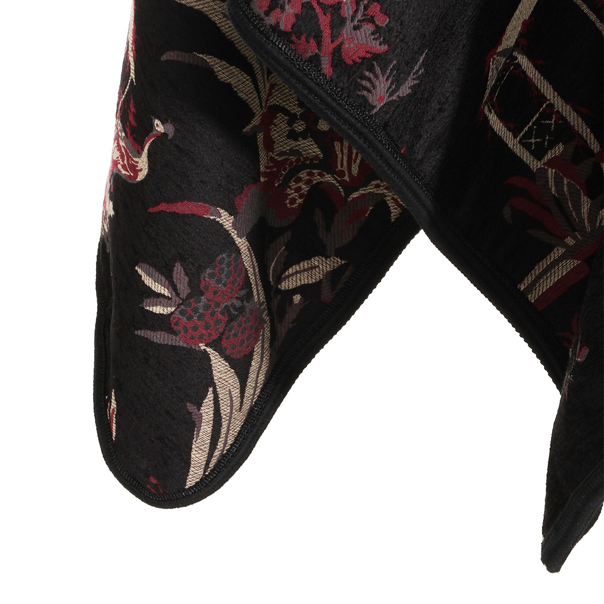 BORDEAUX COTTON VISCOSE BLEND CAPE