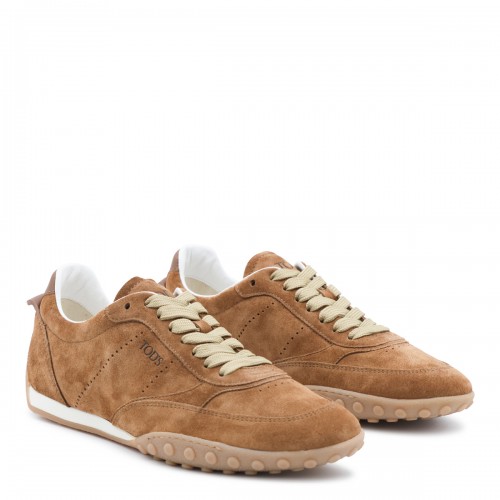 LIGHT BROWN SUEDE SNEAKERS