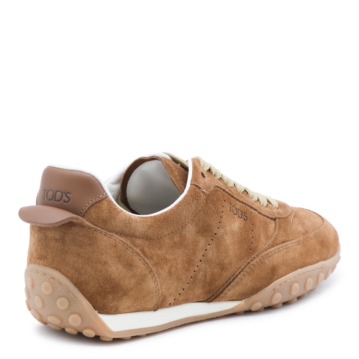 LIGHT BROWN SUEDE SNEAKERS