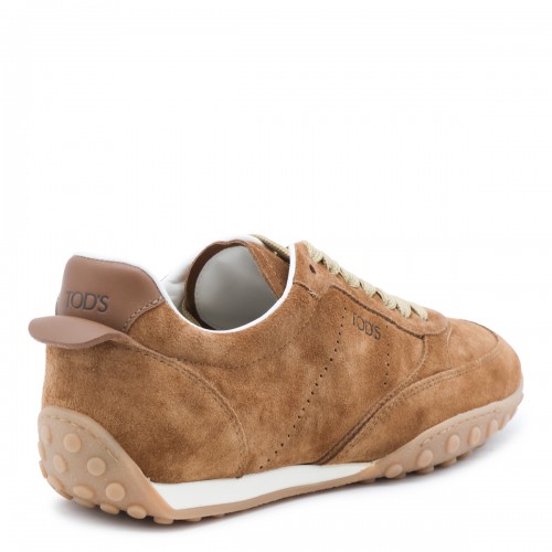 LIGHT BROWN SUEDE SNEAKERS