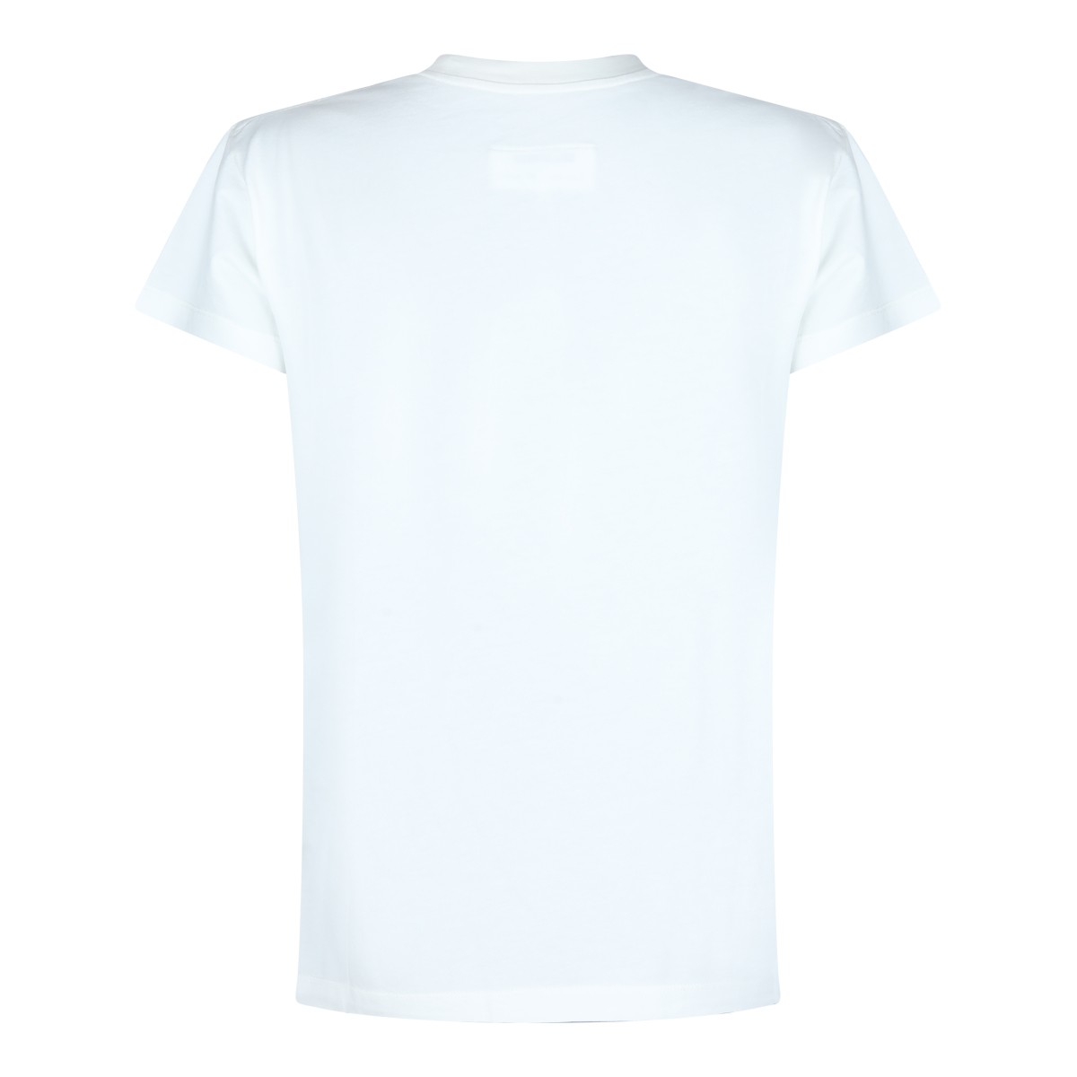 WHITE COTTON T-SHIRT