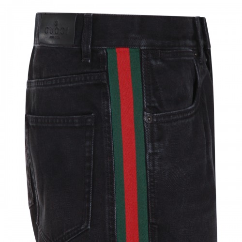 BLACK DENIM JEANS