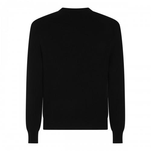 BLACK CASHMERE SWEATER