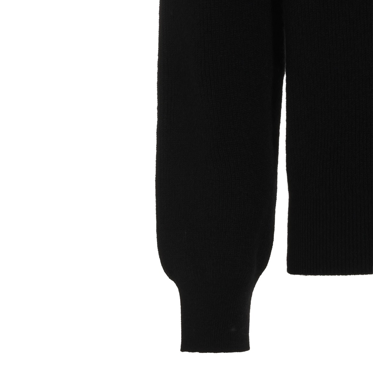 BLACK CASHMERE SWEATER