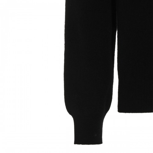 BLACK CASHMERE SWEATER
