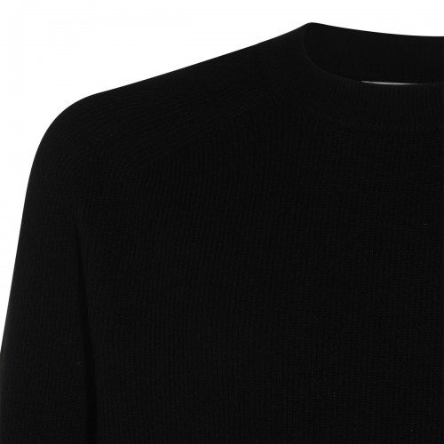 BLACK CASHMERE SWEATER
