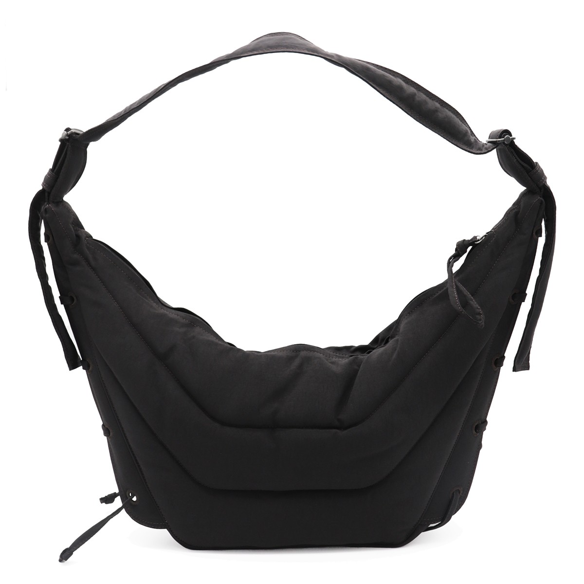 DARK BROWN MEDIUM SOFT GAME SHOULDER BAG
