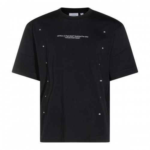 BLACK COTTON ARROW T-SHIRT