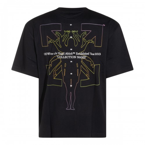 BLACK COTTON ARROW T-SHIRT 2
