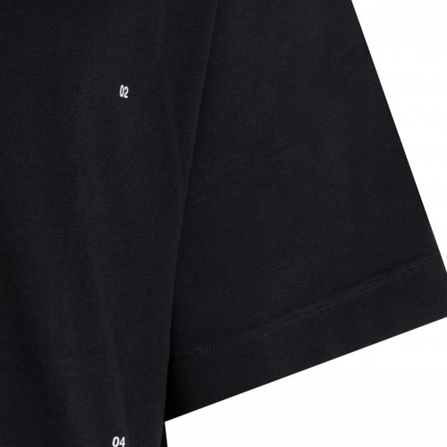 BLACK COTTON ARROW T-SHIRT