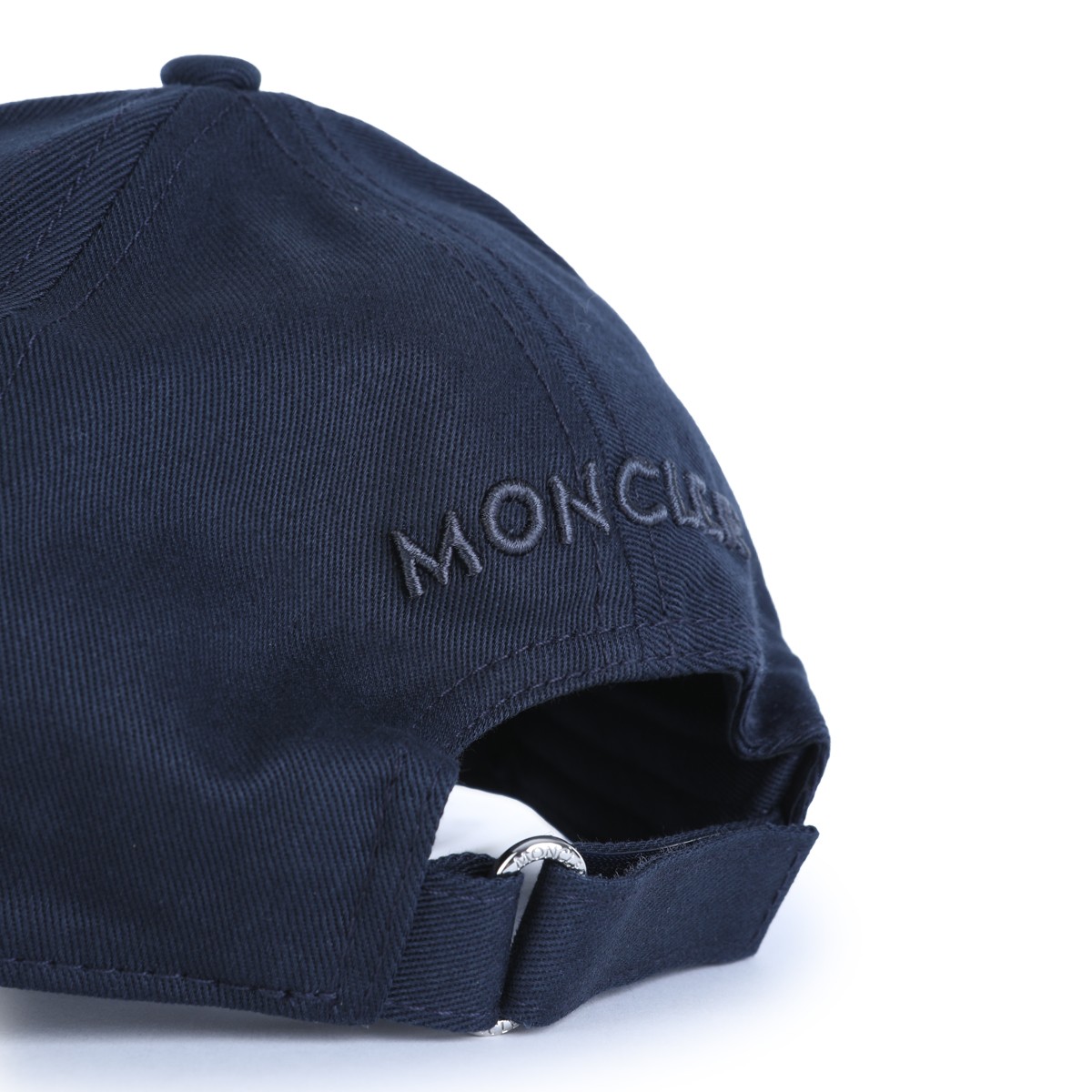 NAVY COTTON LOGO BASEBALL CAP