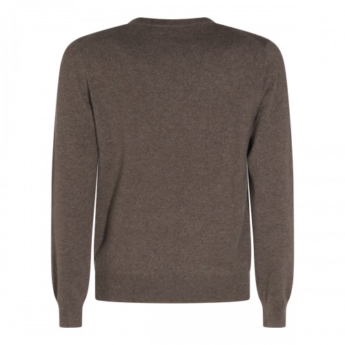 TOBACCO CASHMERE SWEATER