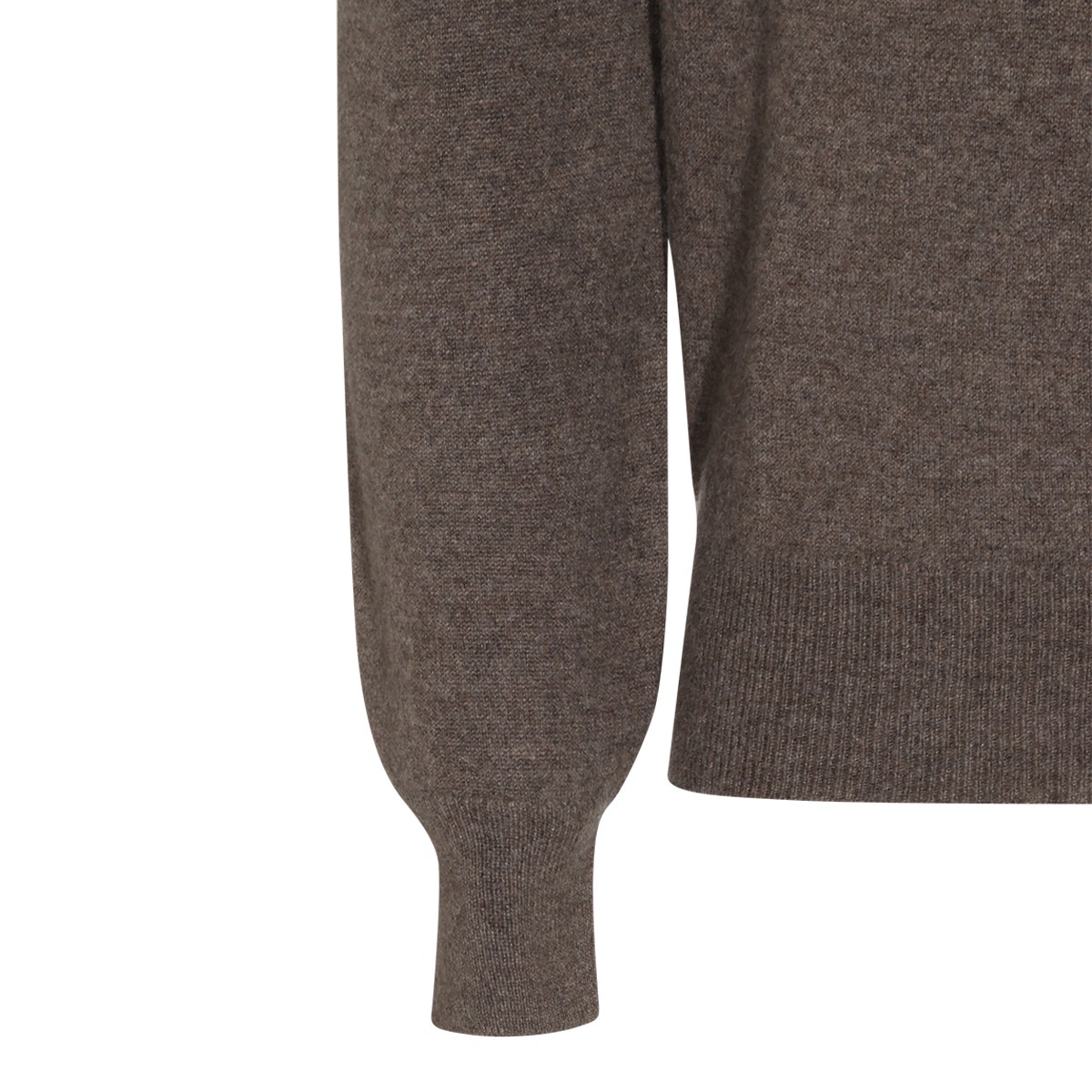 TOBACCO CASHMERE SWEATER