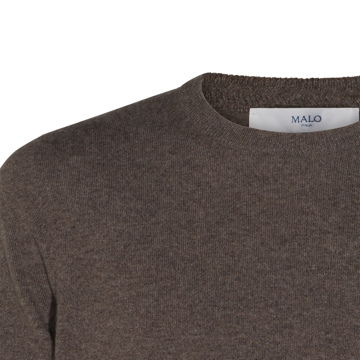 TOBACCO CASHMERE SWEATER