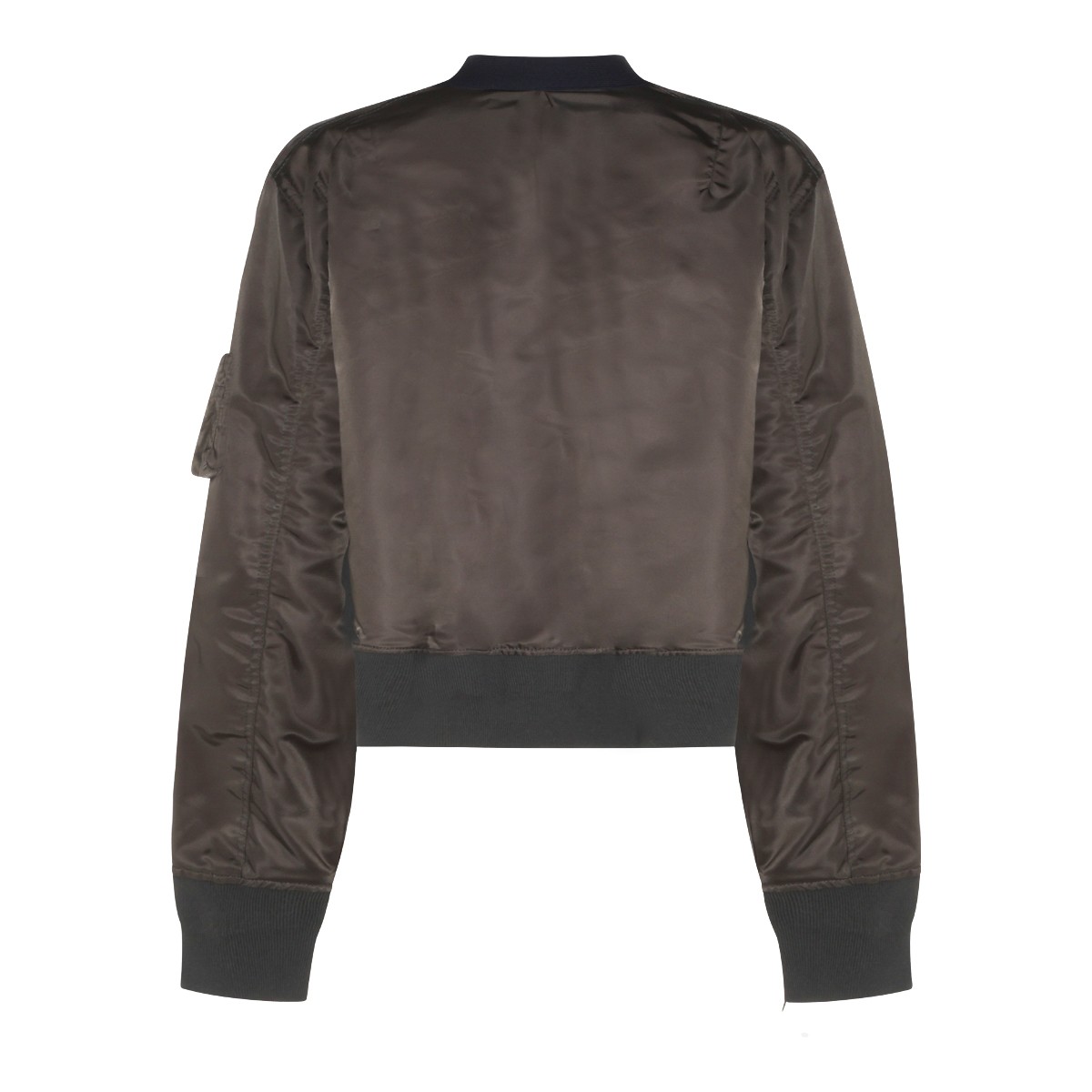 NAVY AND KHAKI COTTON KNITWEAR