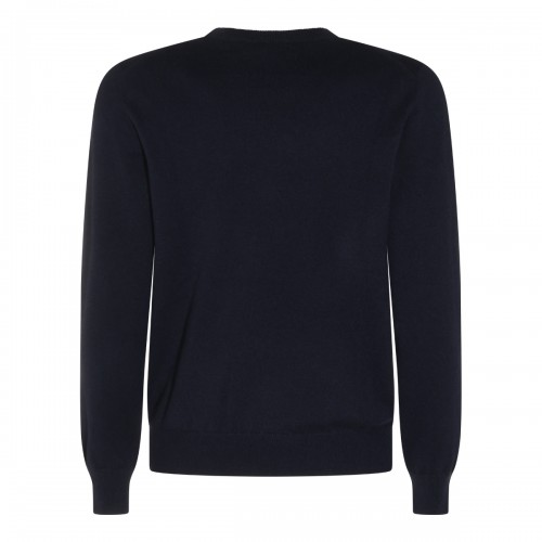 BLUE CASHMERE SWEATER 2