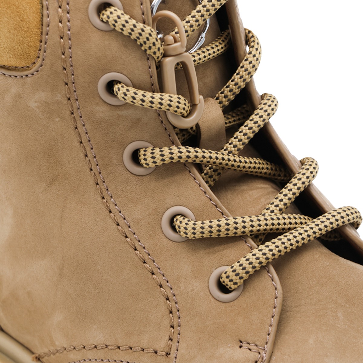 BEIGE SUEDE PEAK CITY BOOTS