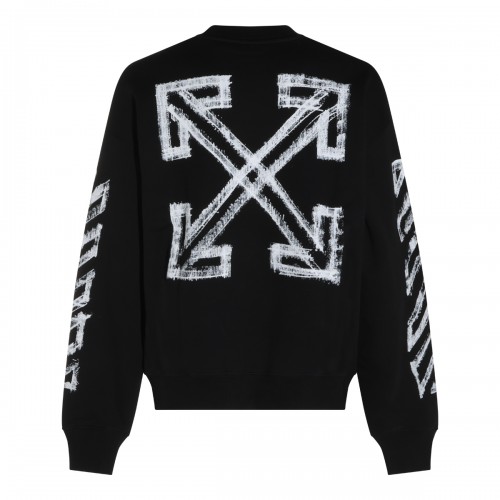 BLACK COTTON SWEATSHIRT 2