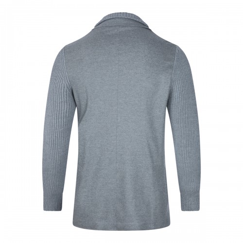 MID GREY WOOL BLAZER