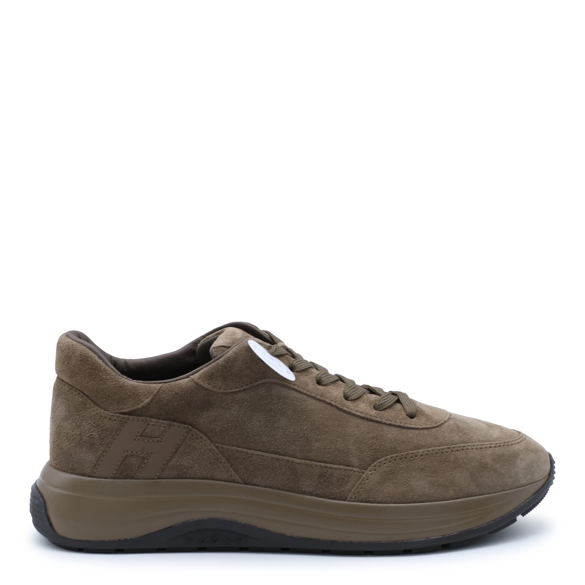 BROWN LEATHER SNEAKERS