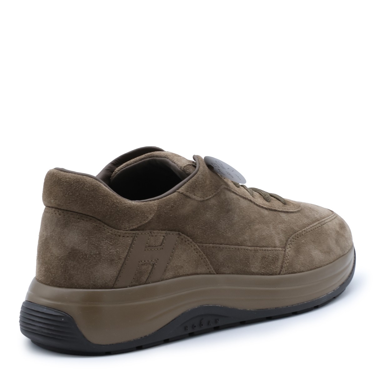 BROWN LEATHER SNEAKERS