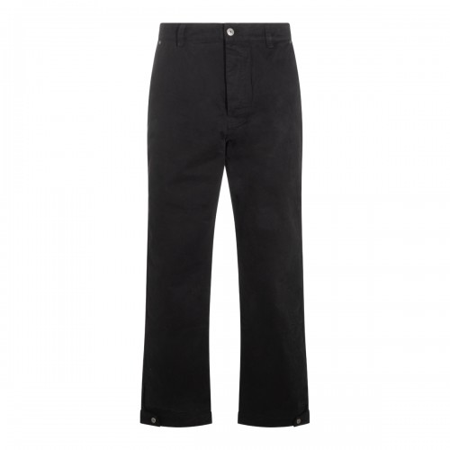 BLACK COTTON PANTS