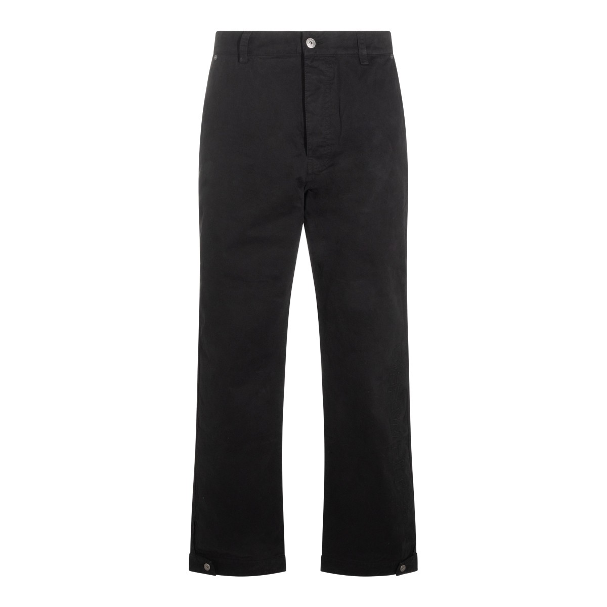BLACK COTTON PANTS