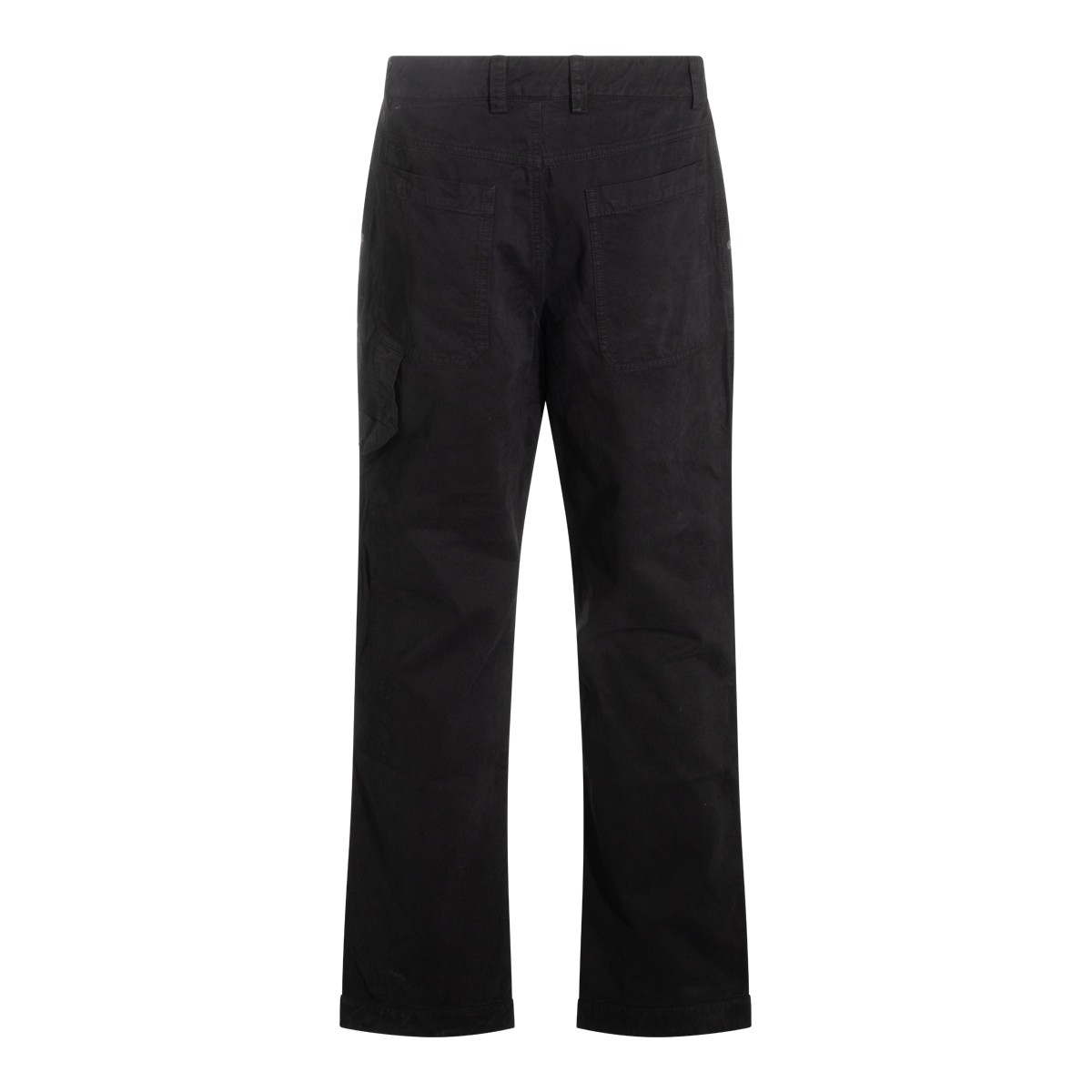 BLACK COTTON PANTS