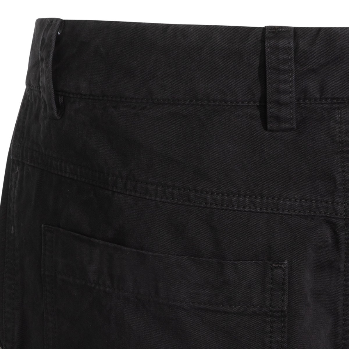 BLACK COTTON PANTS