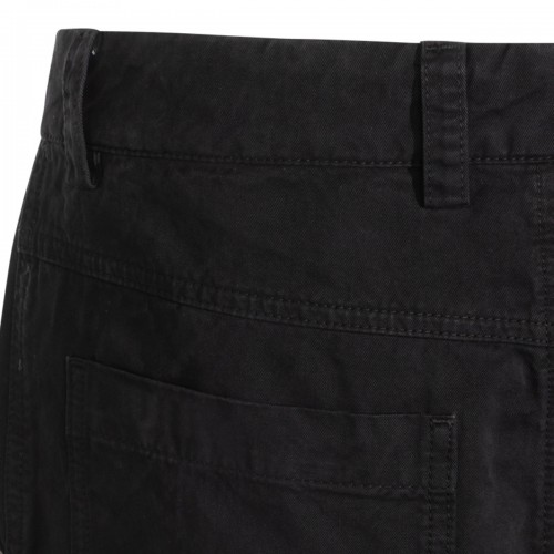 BLACK COTTON PANTS