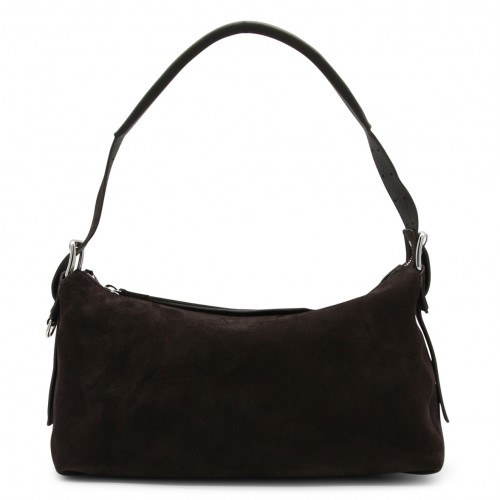 DARK BROWN LEATHER BAGUETTE... 2