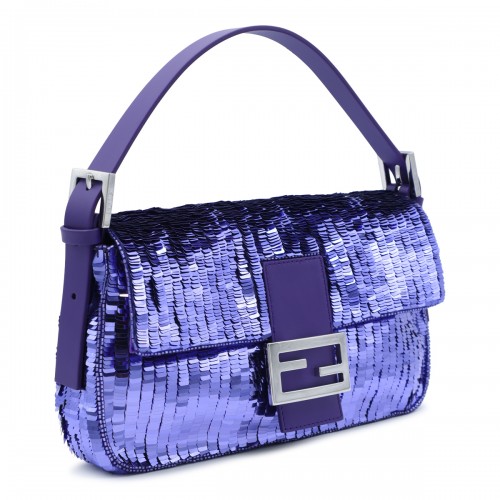 PURPLE BAGUETTE SHOULDER BAG 2