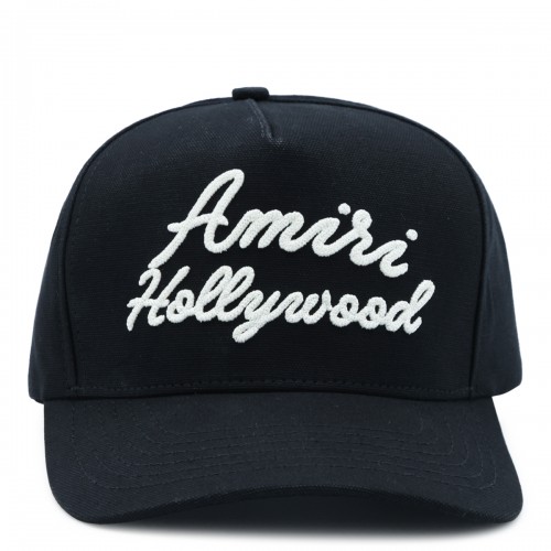 BLACK COTTON BASEBALL HAT