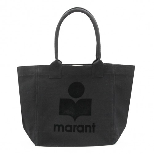 BLACK COTTON YENKY TOTE