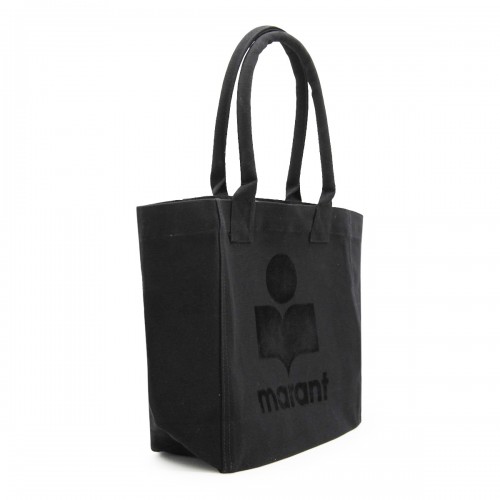 BLACK COTTON YENKY TOTE 2