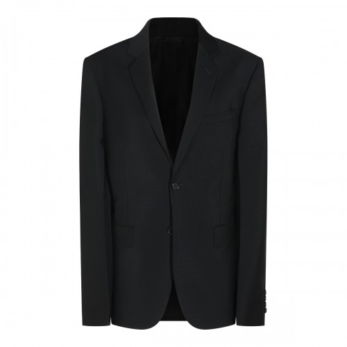 BLACK MOHAIR BLAZER