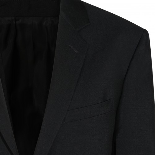 BLACK MOHAIR BLAZER