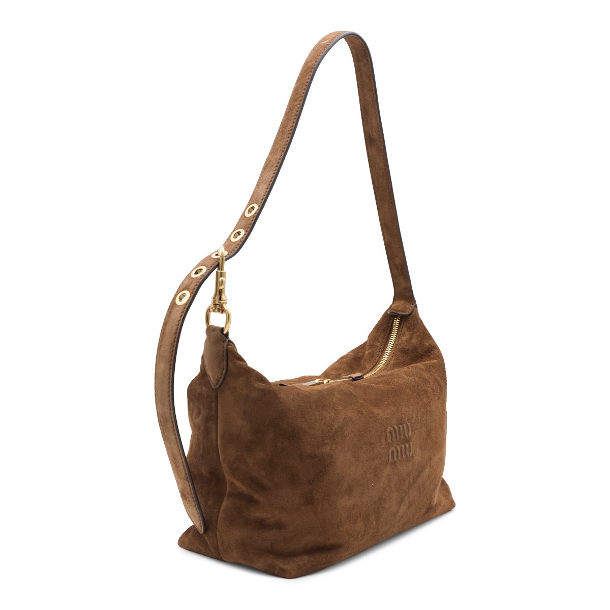BROWN LEATHER SHOULDER BAG