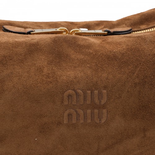 BROWN LEATHER SHOULDER BAG