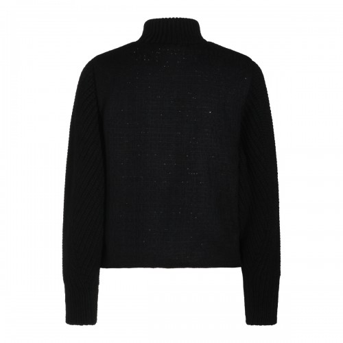 BLACK VIRGIN WOOL CASUAL... 2