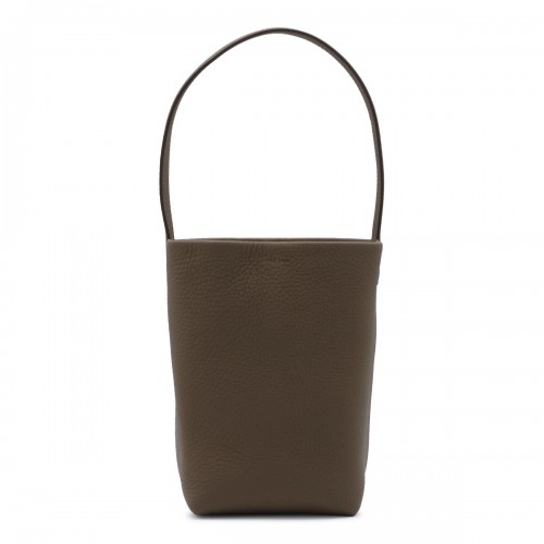 DARK BROWN LEATHER SMALL...