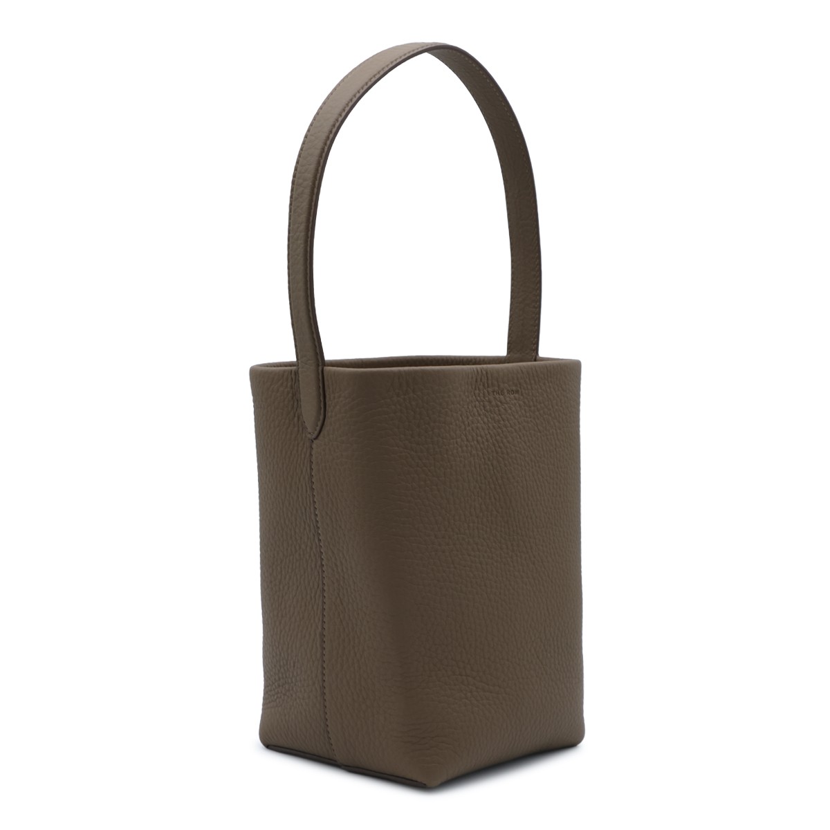 DARK BROWN LEATHER SMALL N/S PARK TOTE