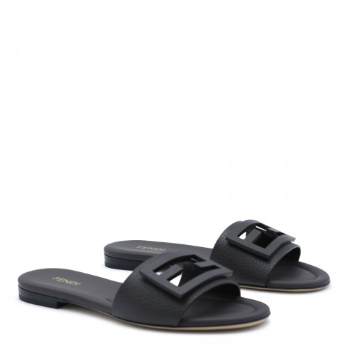 REAL EBANO LEATHER FF FLATS
