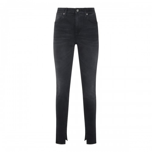 BLACK COTTON JEANS