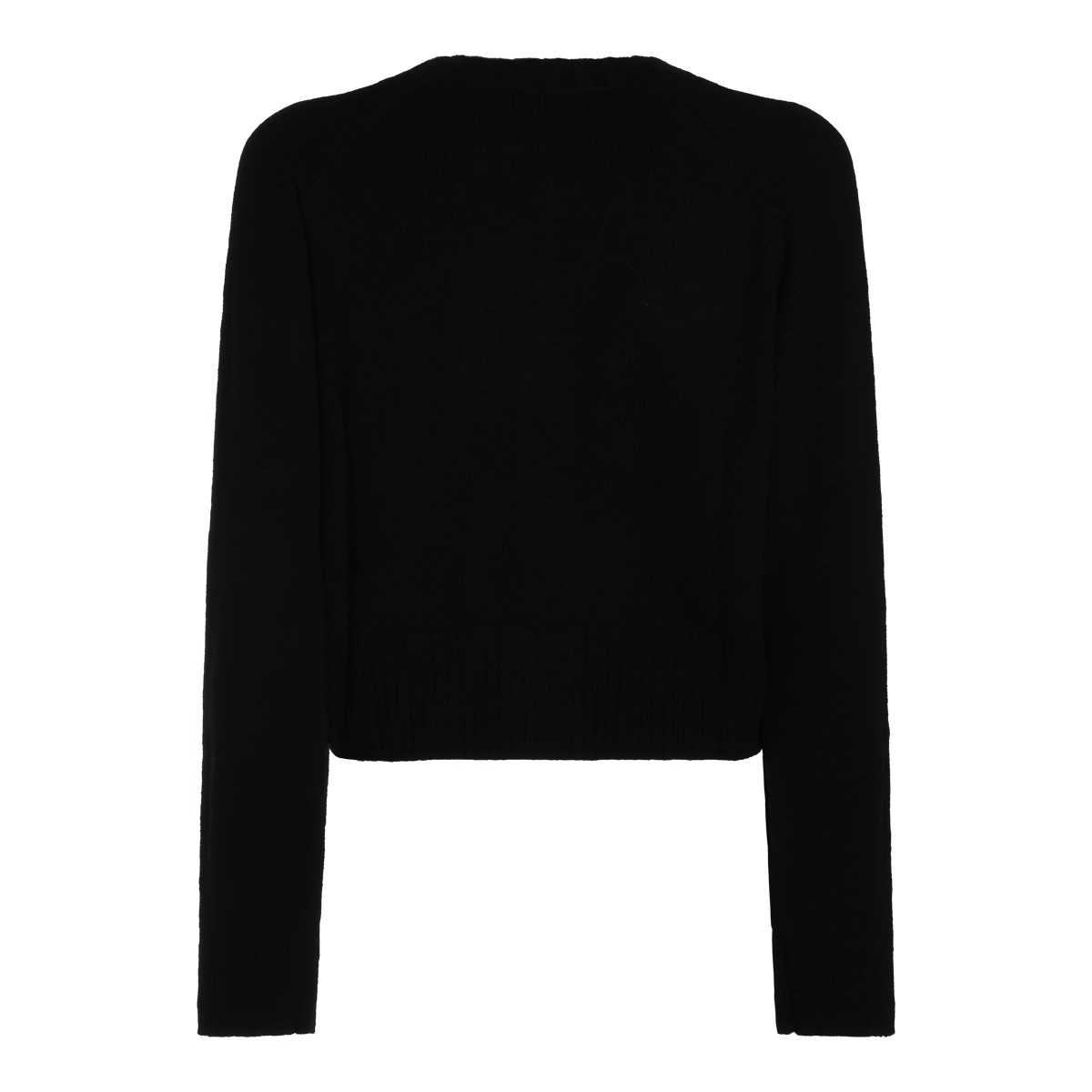 BLACK CASHMERE KNITWEAR