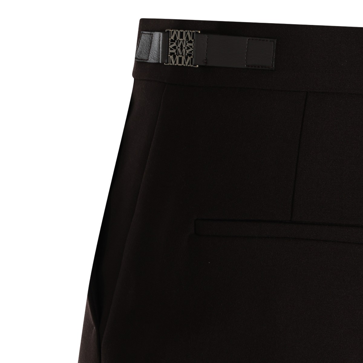 EBONY WOOL MACINO PANT